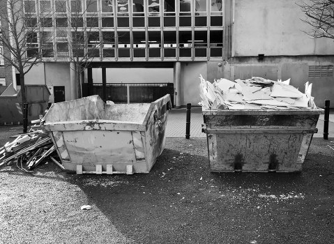 Team of Business Waste Removal Stratford professionals at work