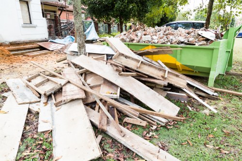 Professional house clearance team at work in Stratford